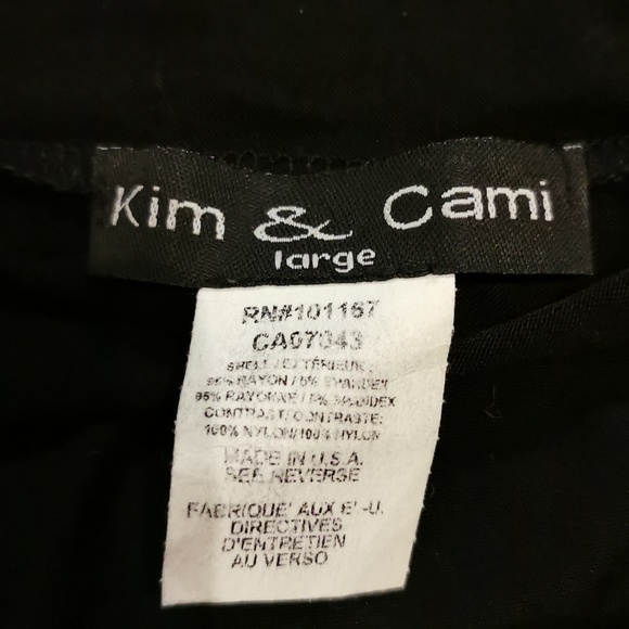 Lace and Jersey high low sweater - Picture 4 of 4